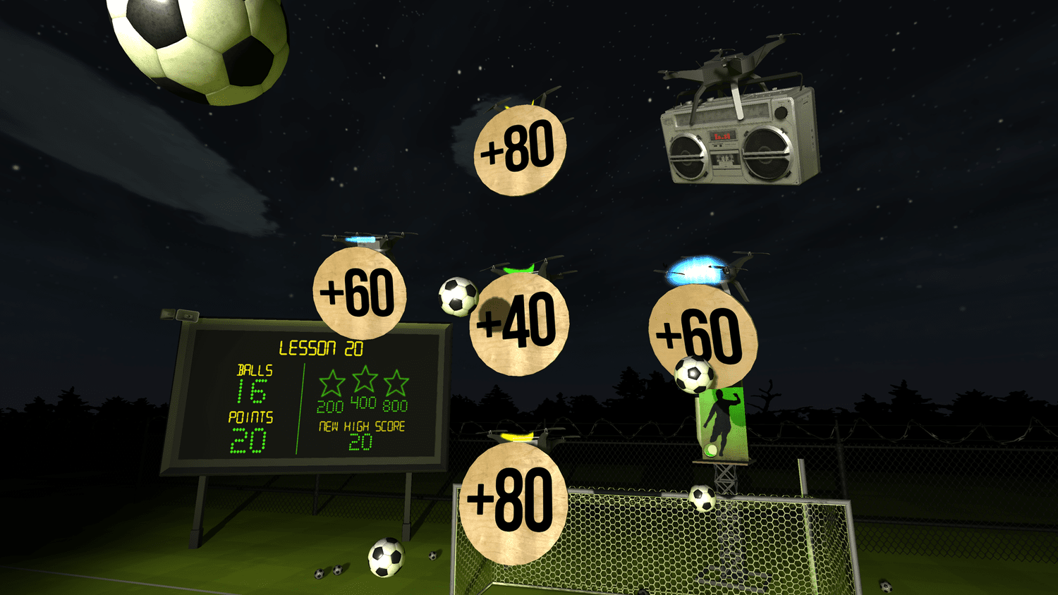 Headmaster gameplay — drones