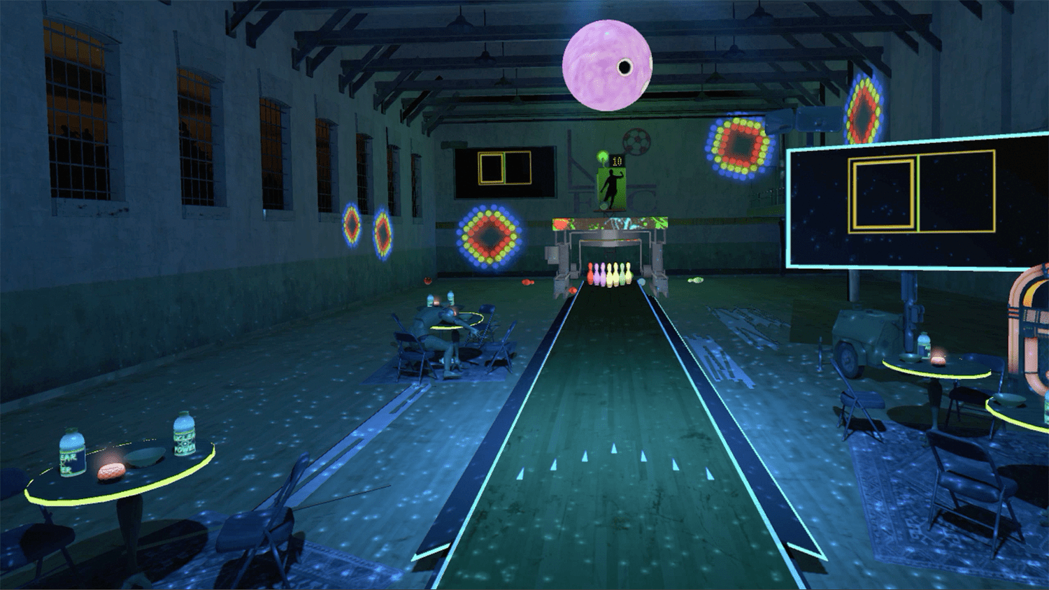 Headmaster gameplay — bowling