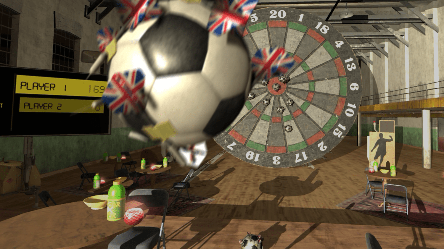 Headmaster gameplay — darts