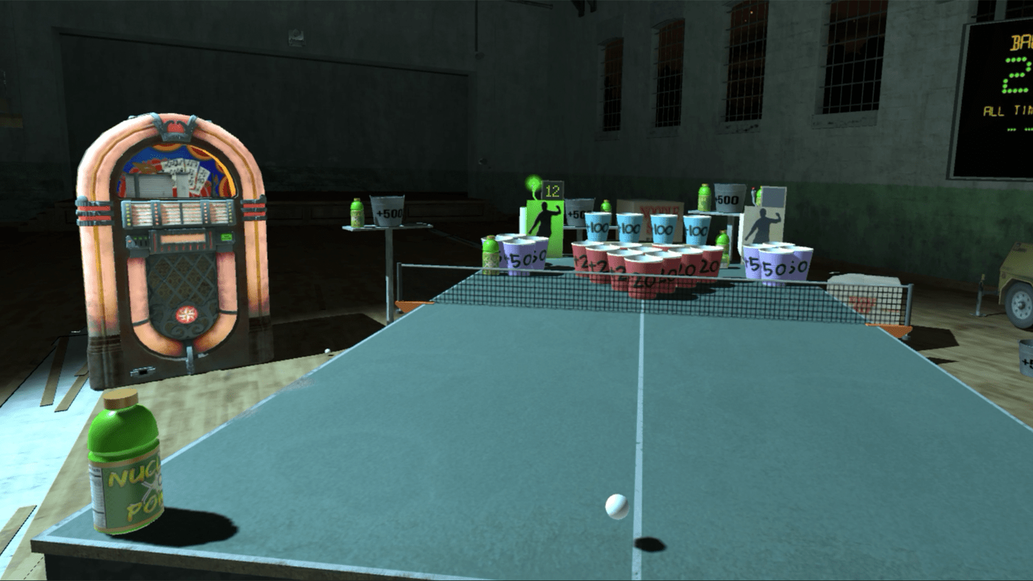 Headmaster party mode — non-alcoholic pong