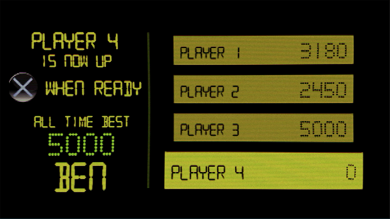 Headmaster party mode — scoreboard