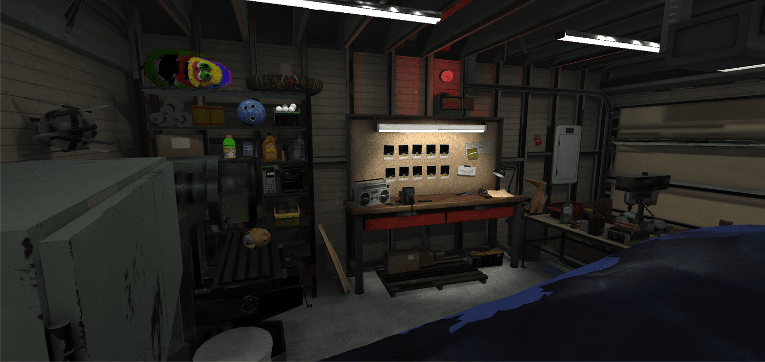Lost Lessons screenshot — shed