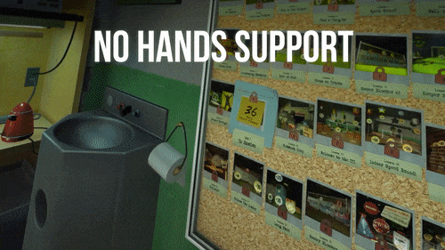 Headmaster PC gameplay GIF — handball avoidance mitts