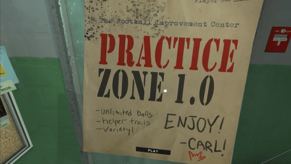 Headmaster PC gameplay GIF — practice zone